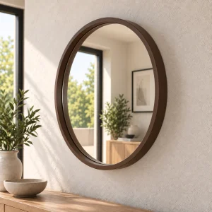 Modern Round Wall Mirror - 2