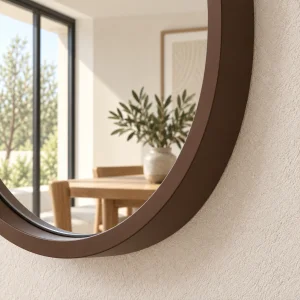 Modern Round Wall Mirror - 6