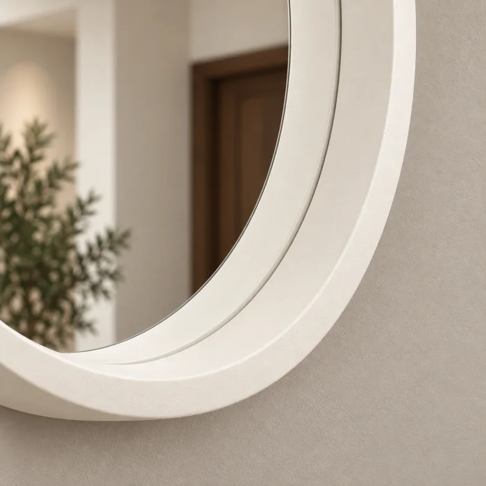 Modern Round Wall Mirror - 5