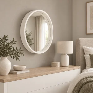 Modern Round Wall Mirror - 3