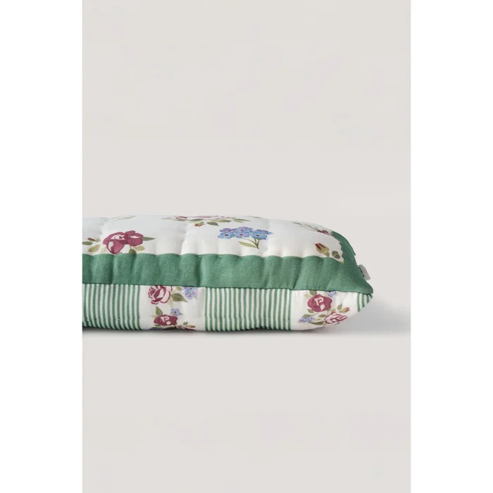 Rose Handmade Floral Pattern Pillow Cover Set Of 2 - 4