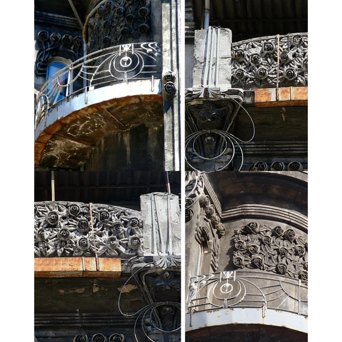 Vlora Art Nouveau Amorphous Ring - 2