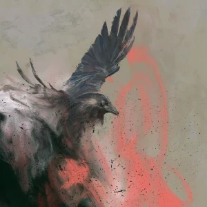 Corvus Interior Fine Art Tablo - 4