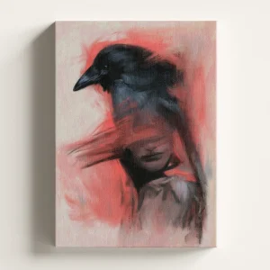 Corvus Intra Kanvas Tablo - 1