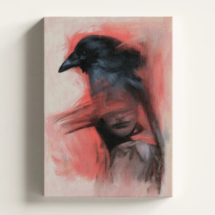 Corvus Intra Kanvas Tablo - 1