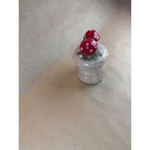 Handmade Mikora 006 Ceramic Mushroom Lidded Bowl - 2