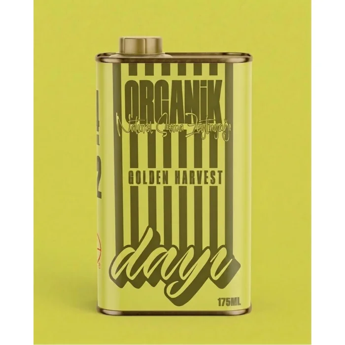 Baby Tin Yeşil Organik Soğuk Sıkım Erken Hasat Zeytinyağı - 2