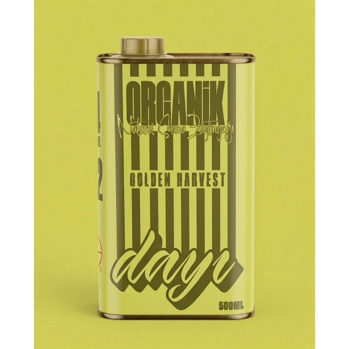 Organik Soğuk Sıkım Erken Hasat Zeytinyağı 500 Ml - 2