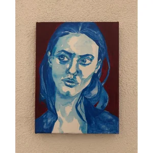 Blue Woman Series Amazons No.15 Akrilik Resim
