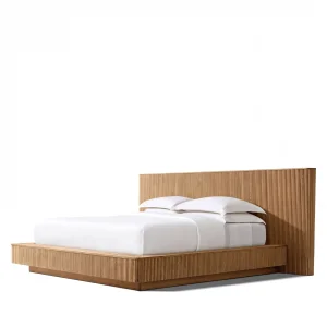 Bella Natural Oak Bed Frame - 1