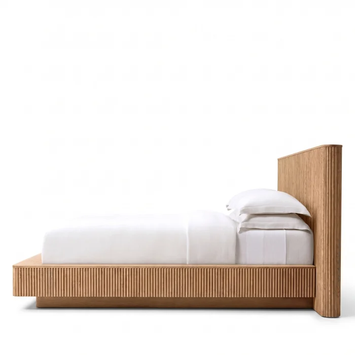 Bella Natural Oak Bed Frame - 3