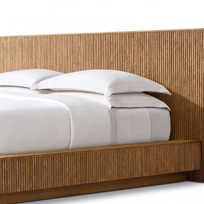 Bella Natural Oak Bed Frame - 5