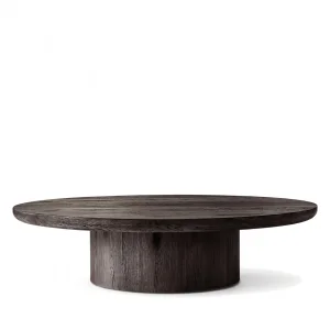 Bella Black Oak Wood Coffee Table - 1