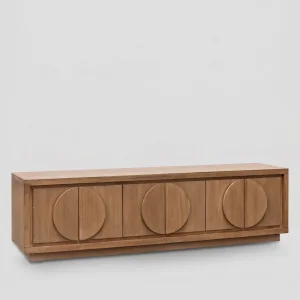 Berche Solid Wood TV Unit - 1