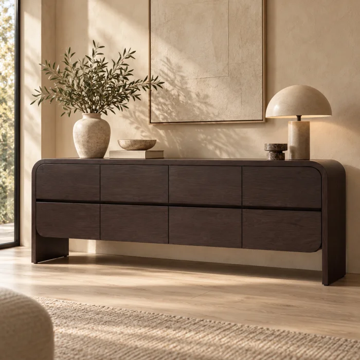 Charce Wood Console - 3
