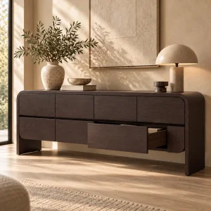 Charce Wood Console - 4