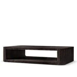 Clariss Black Oak Wood Coffee Table - 1