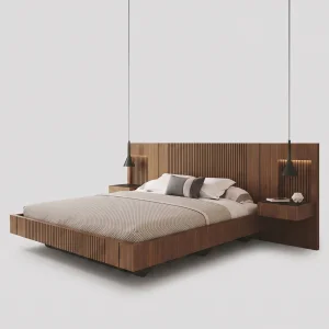 Cosy Wooden Bed Frame - 1