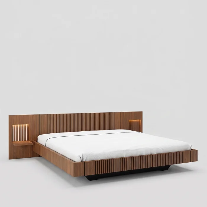 Cosy Wooden Bed Frame - 3