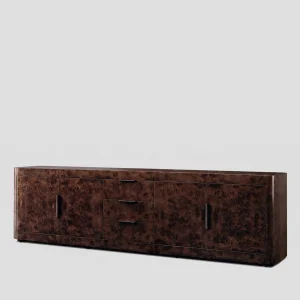 Dante Burl Walnut Wood TV Unit - 1