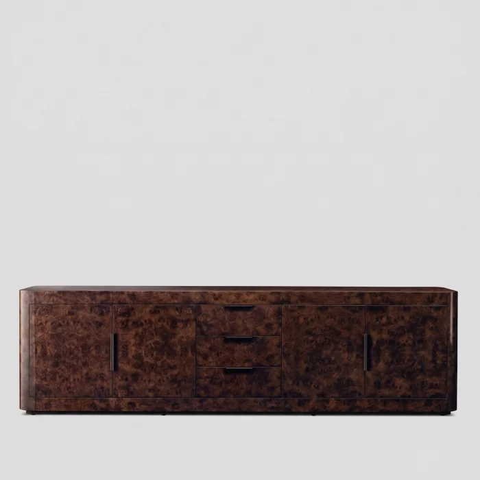 Dante Burl Walnut Wood TV Unit - 2