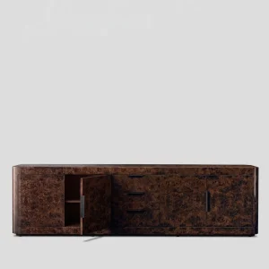 Dante Burl Walnut Wood TV Unit - 3