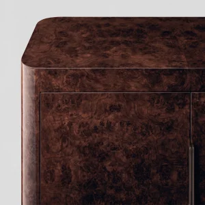 Dante Burl Walnut Wood TV Unit - 5