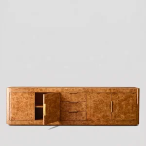 Dante Burl Oak Wooden TV Unit - 3