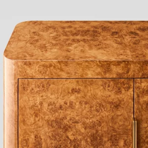 Dante Burl Oak Wooden TV Unit - 5