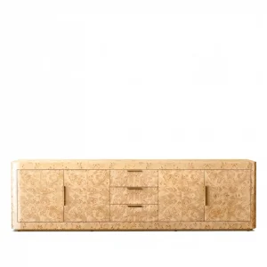 Dante Burl Natural Wood TV Unit - 2