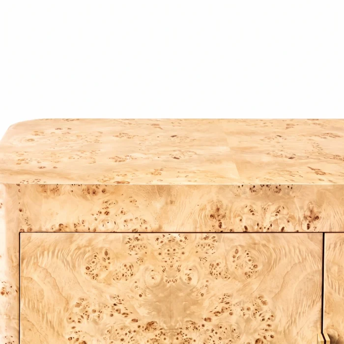 Dante Burl Natural Wood TV Unit - 5