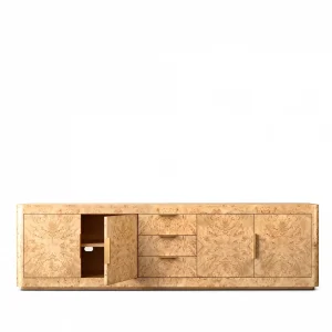 Dante Burl Natural Wood TV Unit - 3