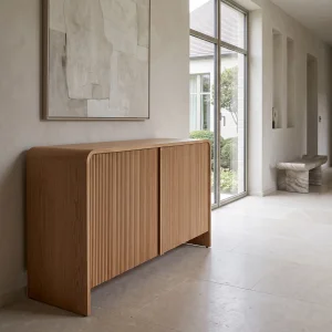 Diana Solid Wood 2-Door Sideboard - 2