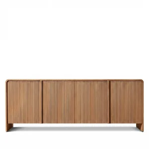 Diana Solid Wood 4-Door Sideboard - 1