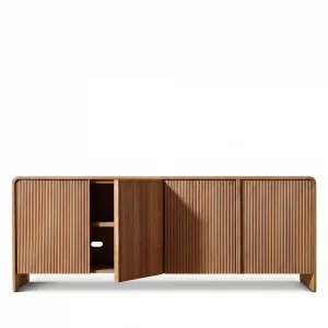 Diana Solid Wood 4-Door Sideboard - 2