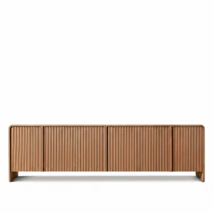 Diana Solid Wood 6-Door Sideboard - 1