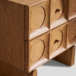 Elliot Wooden Bedside Table - 4