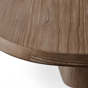 Eterna Brown Oak Horizontal Wooden Coffee Table - 4