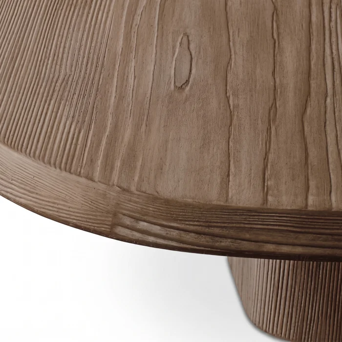 Eterna Brown Oak Horizontal Wooden Coffee Table - 4