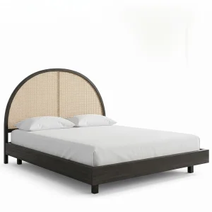 Felicity Cane Wood Bed Frame - 1