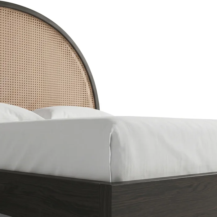Felicity Cane Wood Bed Frame - 4