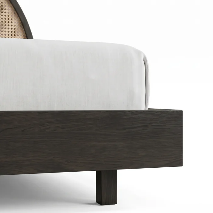 Felicity Cane Wood Bed Frame - 5