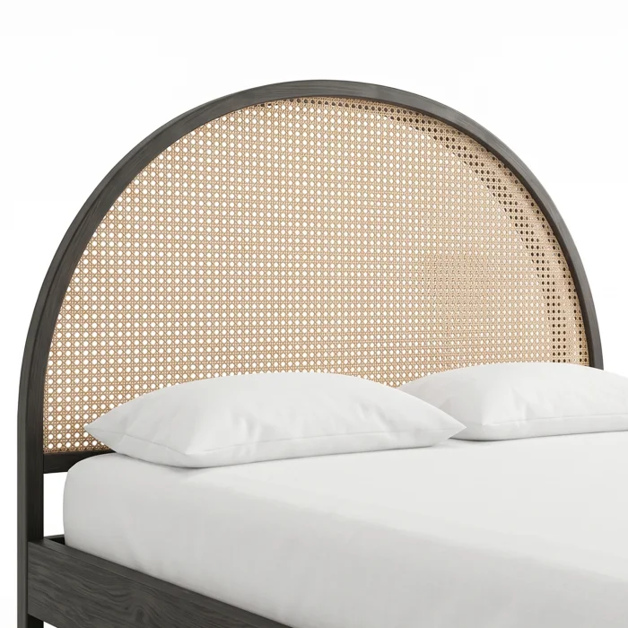 Felicity Cane Wood Bed Frame - 3