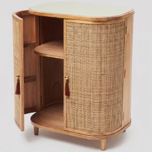Francesco Woven Wood Cabinet - 2