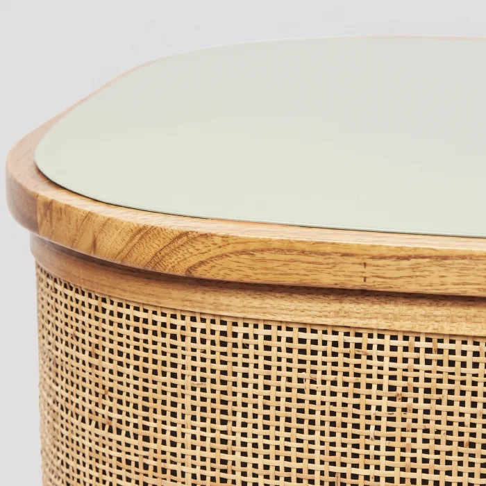 Francesco Woven Wood Cabinet - 4