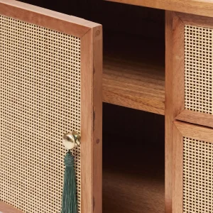 Francesco Woven Wood TV Unit - 3