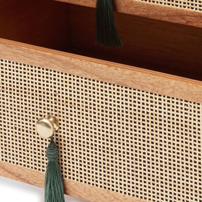Francesco Woven Wood TV Unit - 5