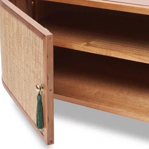 Francesco Woven Wood TV Unit - 4