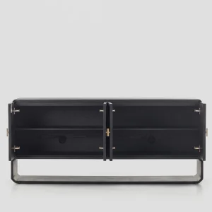Gabriella Black Wooden Sideboard - 3