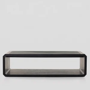 Gabriella Black Wooden Coffee Table - 2